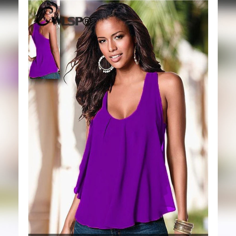 VENUS Purple Women's Blouse